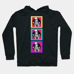 Halloween X-Ray Love Colorful Pop Art Gifts Hoodie